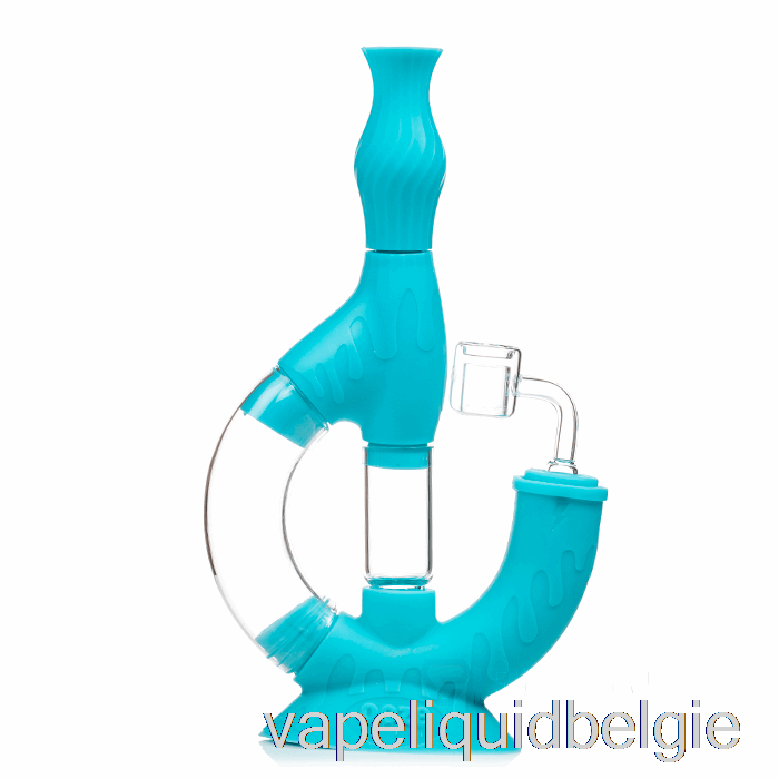 Vape Smaken Ooze Echo Siliconen Waterpijp Aqua Teal (groenblauw)